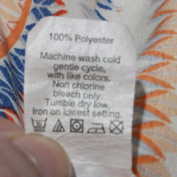 JCrew Lightweight Beach Pant Size Small Peach Geometric - Picture 8 of 9